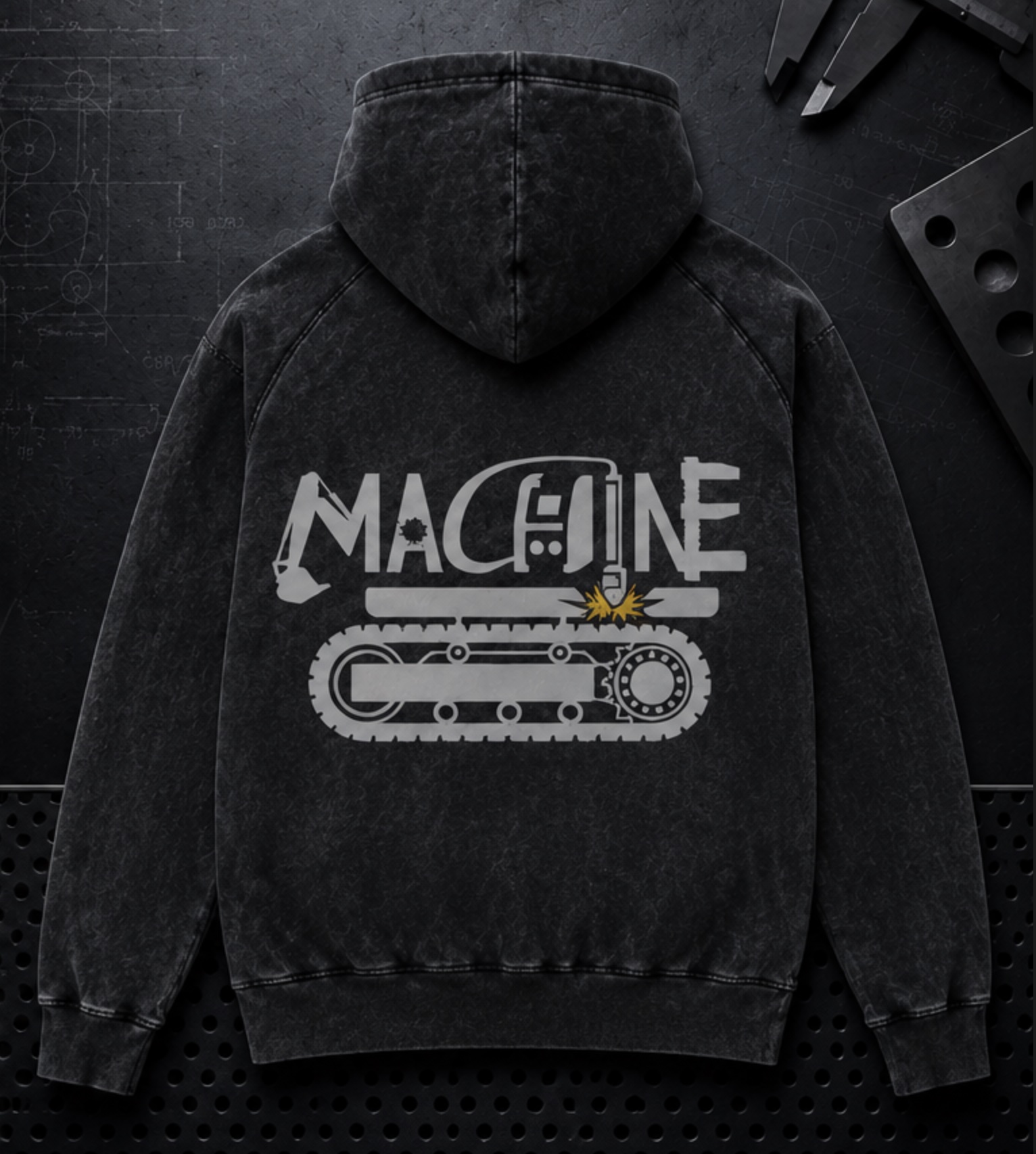 Sample BeefyMachine hoodie